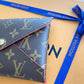 [ ]Louis Vuitton 2021 Pochette Kirigami Monogram Medium Pouch