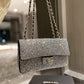 Chanel studded woman shoulder handbag