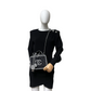 Chanel Filigree Vanity Case Small Black Caviar Silver