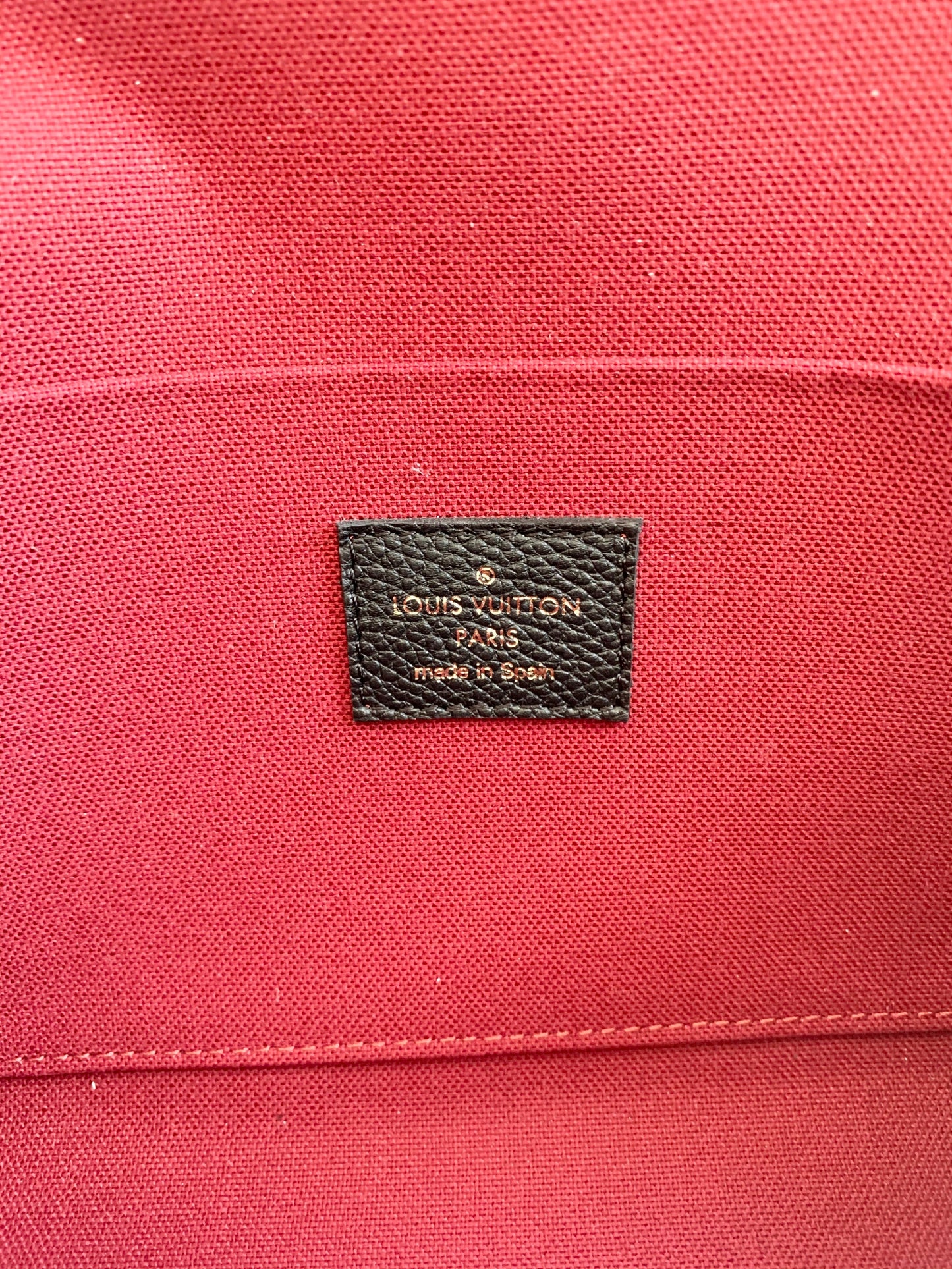 [ ]Louis Vuitton 2022 Pochette Felicie GM Bicolor Monogram Crossbody Bag