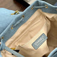 Woman Chanel shoulder backpack
