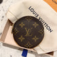 LOUIS VUITTON Monogram Round Coin Purse