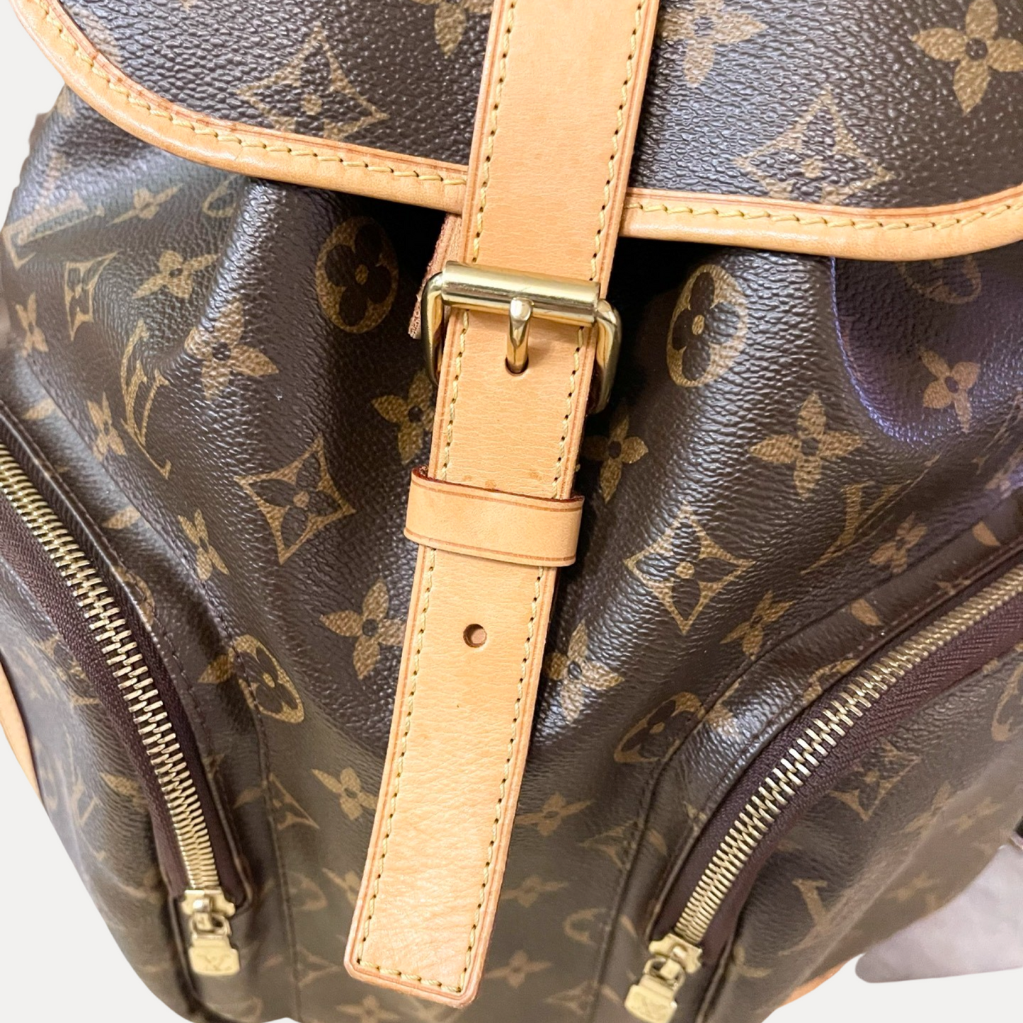 [ ] LOUIS VUITTON Monogram Bosphore Backpack