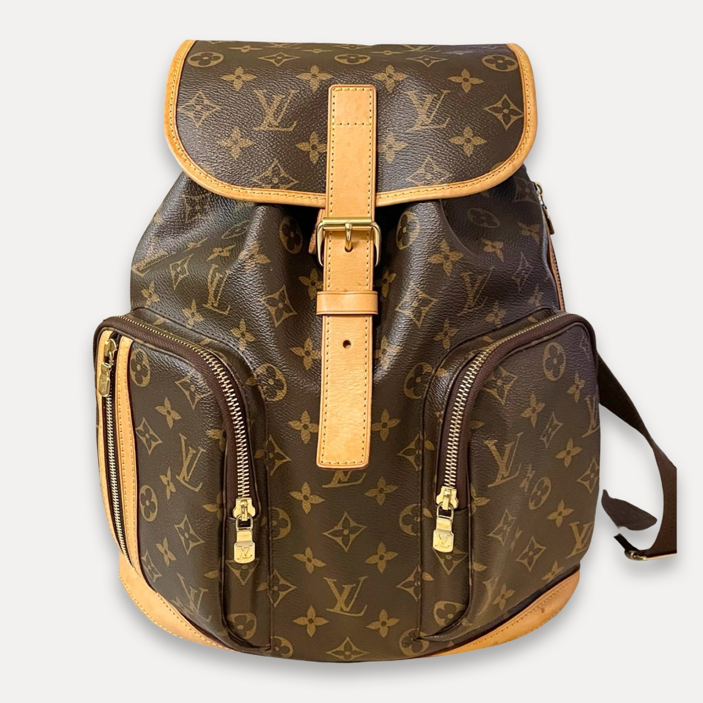 [ ] LOUIS VUITTON Monogram Bosphore Backpack