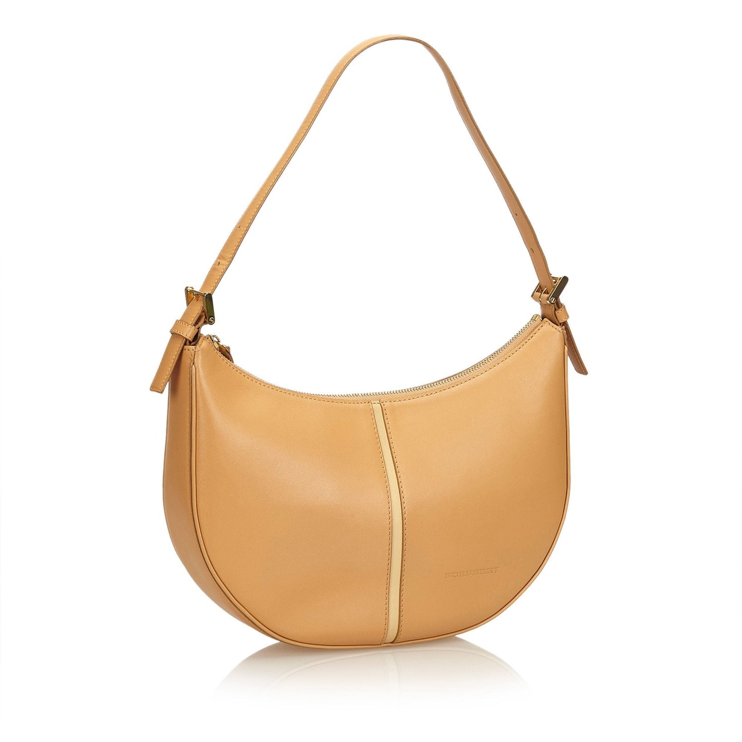 Burberry Brown Beige Others Leather Hobo Bag United Kingdom