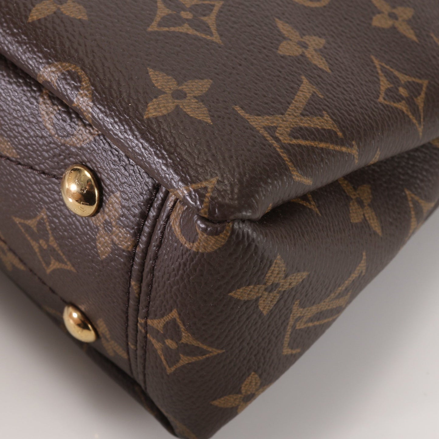 Louis Vuitton Monogram Pallas Leather Canvas Handbag