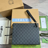 NEO 26 GG SUPREME POUCH IN BLACK CANVAS Amelia Amelia