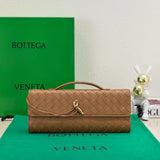 Amelia Long Clutch Andiamo 31 Tan Leather Ghw