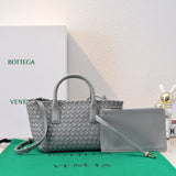 Mini Cabat 20cm Grey Lambskin Ghw Amelia Amelia