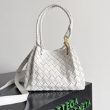 Amelia Small Parachute 21 White Lambskin Ghw