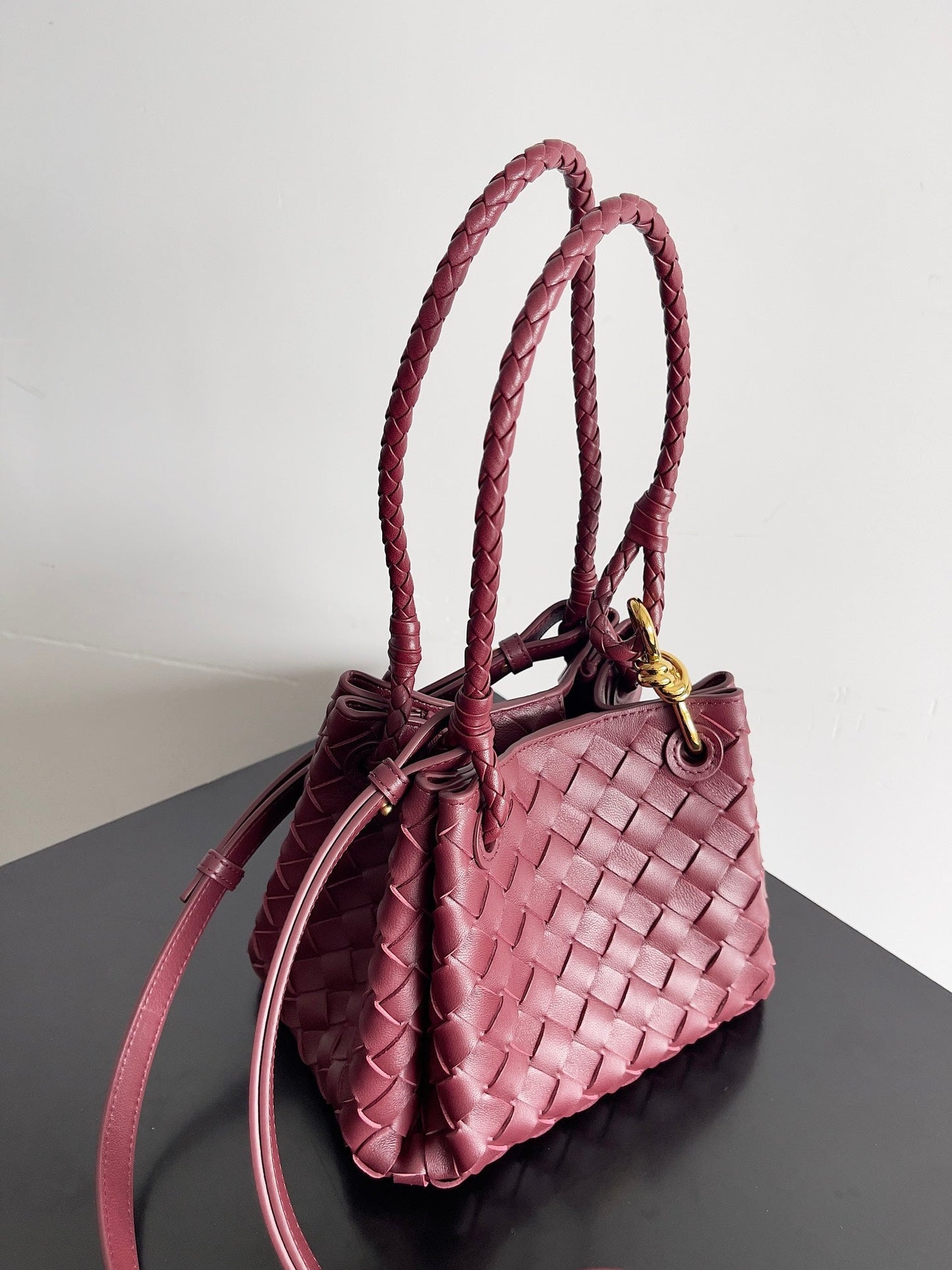 Amelia Small Parachute 21 Burgundy Lambskin Ghw