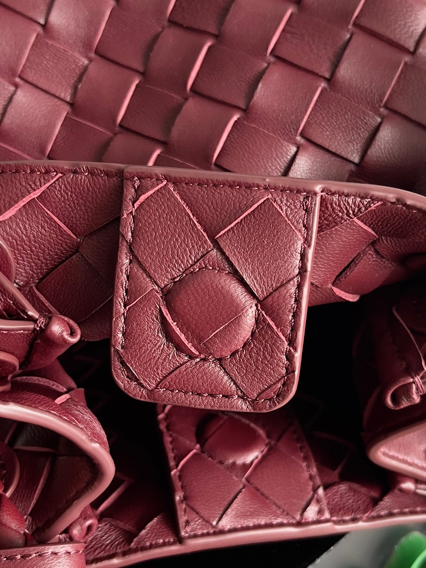 Amelia Small Parachute 21 Burgundy Lambskin Ghw