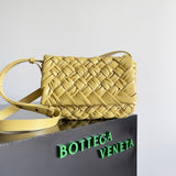 Amelia Small Rumple Messenger 21 Yellow Lambskin Shw