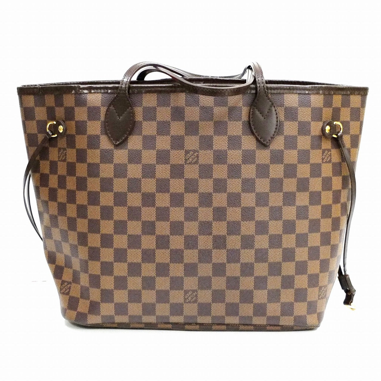 Louis Vuitton Neverfull MM Damier Ebene Shoulder Bag