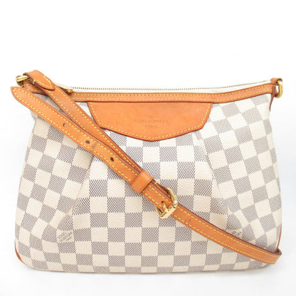 Louis Vuitton Siracusa PM Damier Azur Shoulder Bag