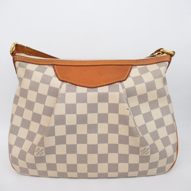 Louis Vuitton Siracusa PM Damier Azur Shoulder Bag
