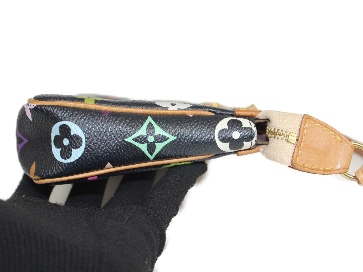 Louis Vuitton Pochette Accessoire Monogram Multicolor Black