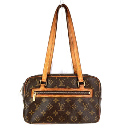 Louis Vuitton Monogram Cite MM Brown Handbag