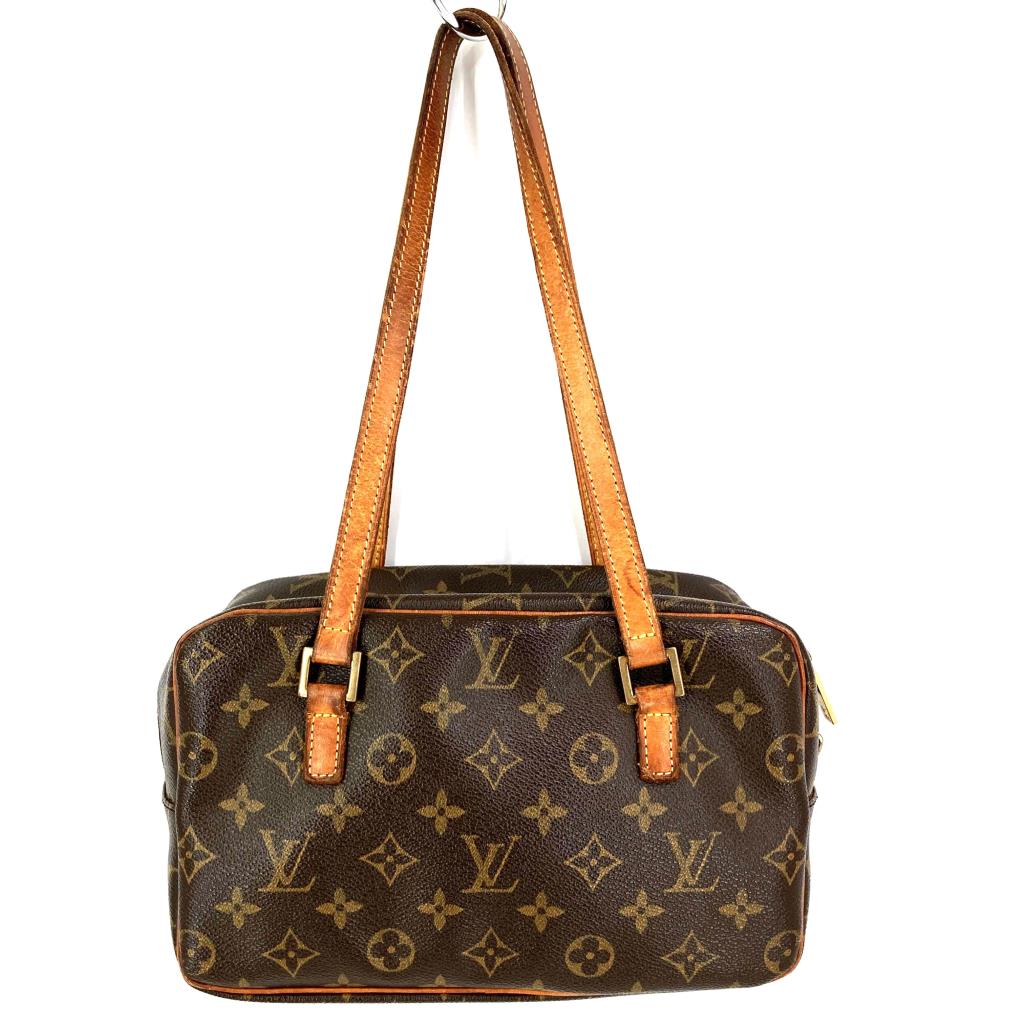 Louis Vuitton Monogram Cite MM Brown Handbag