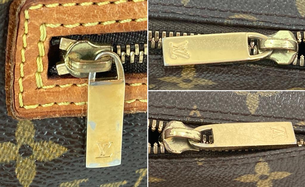 Louis Vuitton Monogram Cite MM Brown Handbag