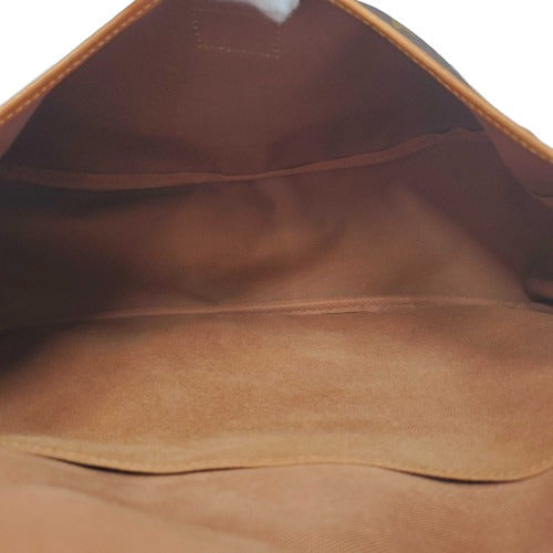 Louis Vuitton Monogram Saumur 35  Canvas Leather Shoulder Bag