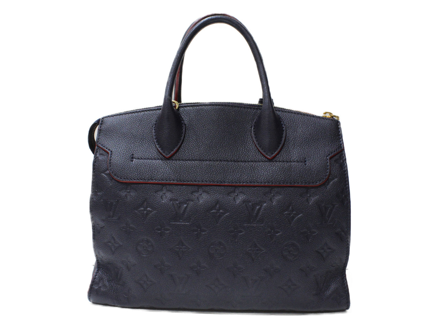 Louis Vuitton Pont Neuf MM Emplant Marine Rouge Navy Shoulder Bag