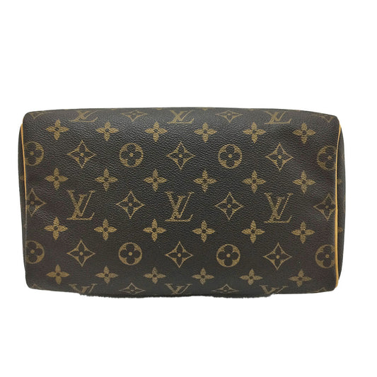 Louis Vuitton Speedy 25 Monogram Brown Boston Bag
