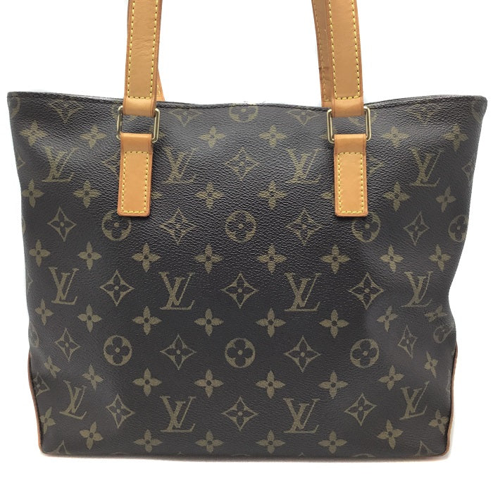 Louis Vuitton Cover Piano Monogram Tote Bag Brown Leather
