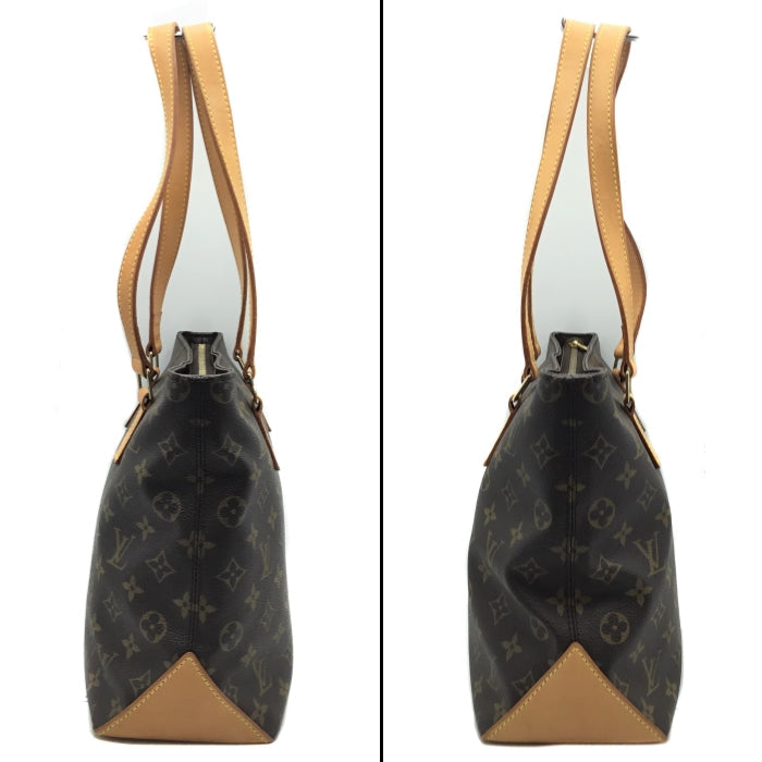 Louis Vuitton Cover Piano Monogram Tote Bag Brown Leather