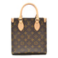 Louis Vuitton Sac Plat BB Monogram Coated Canvas Shoulder Bag