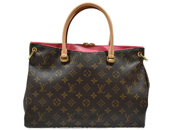 Louis Vuitton Pallas Monogram Canvas Handbag
