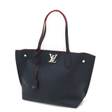 Louis Vuitton Lock Me Go Tote Bag Navy