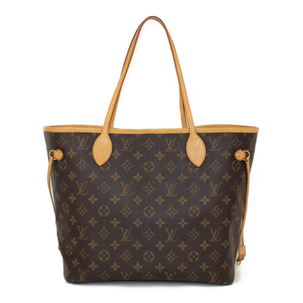 Louis Vuitton Neverfull MM Monogram Brown Tote Bag