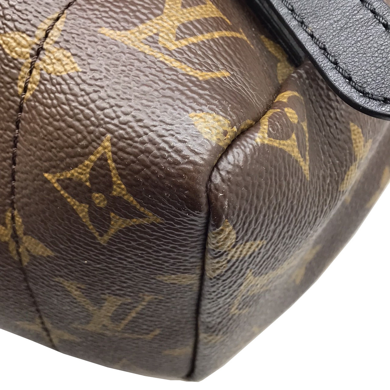 Louis Vuitton Monogram Palm Spring MM  Leather Canvas Backpack