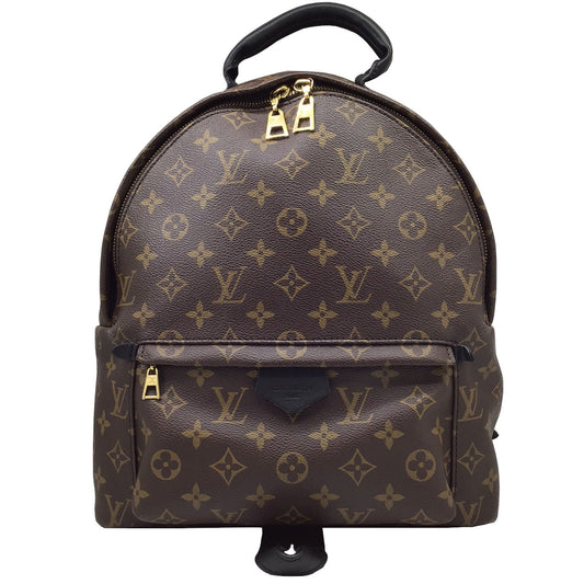 Louis Vuitton Monogram Palm Spring MM  Leather Canvas Backpack