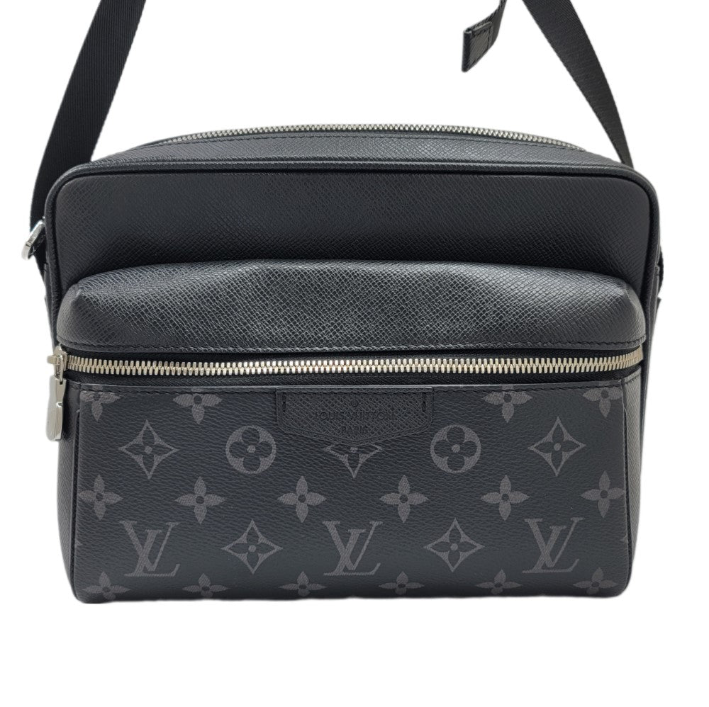 Louis Vuitton Taigarama Outdoor Messenger PM Leather Canvas  Shoulder Bag