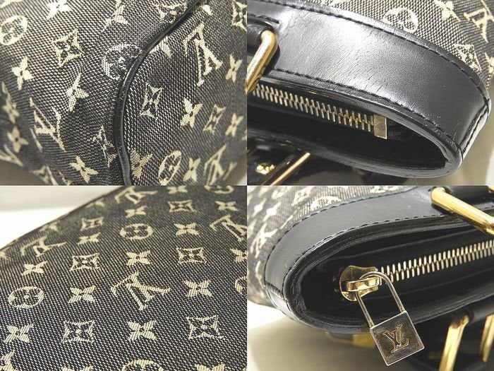 Louis Vuitton Lucile Monogram Mini Canvas Leather Handbag