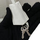 Louis Vuitton Montaigne PM Epi Leather Handbag White