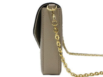 Louis Vuitton Pochette Felicie Monogram Empreinte Leather Handbag