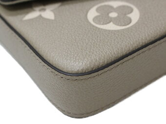 Louis Vuitton Pochette Felicie Monogram Empreinte Leather Handbag