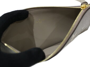 Louis Vuitton Pochette Felicie Monogram Empreinte Leather Handbag