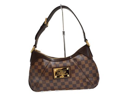 Louis Vuitton Thames Damier Ebene Coated Canvas Shoulder Bag
