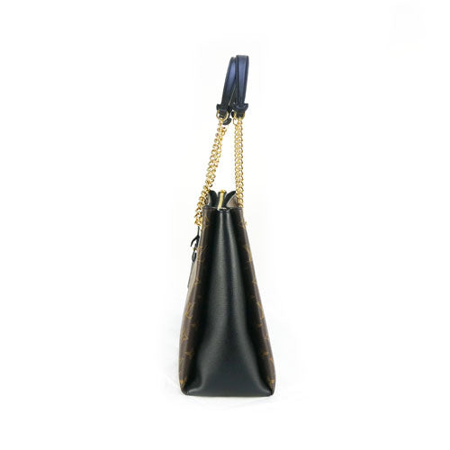 Louis Vuitton Monogram Surene MM Noir Chain Shoulder Bag