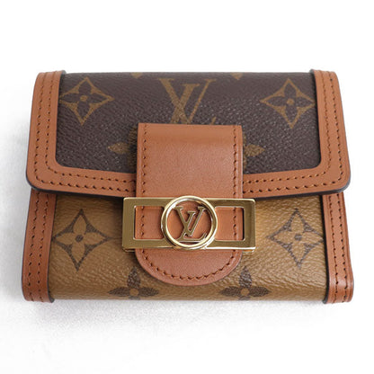 Louis Vuitton Monogram Canvas Reverse Portefeuil Dauphine Compact Handbag