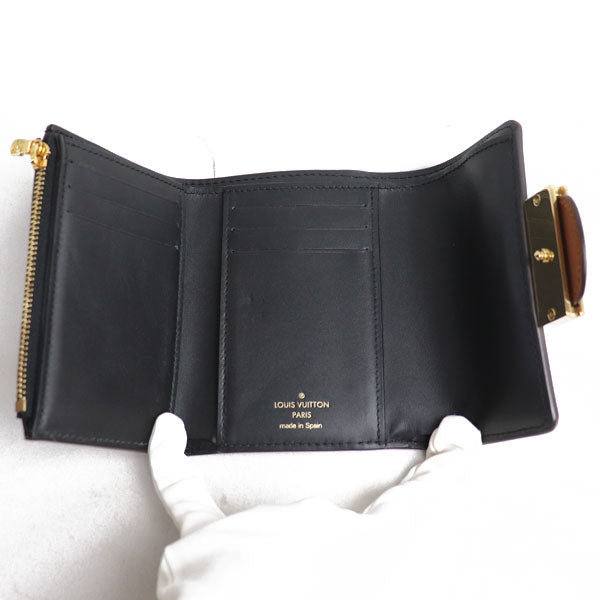 Louis Vuitton Monogram Canvas Reverse Portefeuil Dauphine Compact Handbag