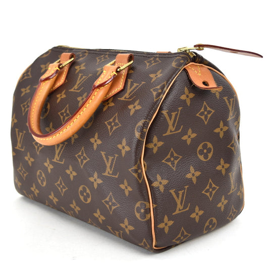Louis Vuitton Bag Ladies Speedy 25 Monogram Handbag Mini