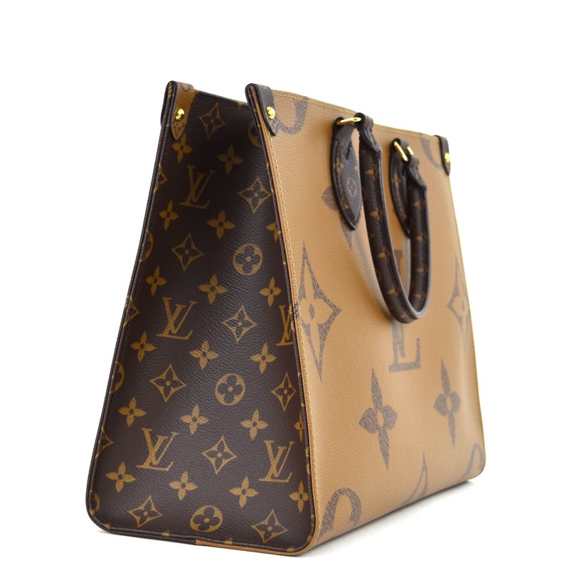 Louis Vuitton Tote Bag On the Go MM Monogram 2Way