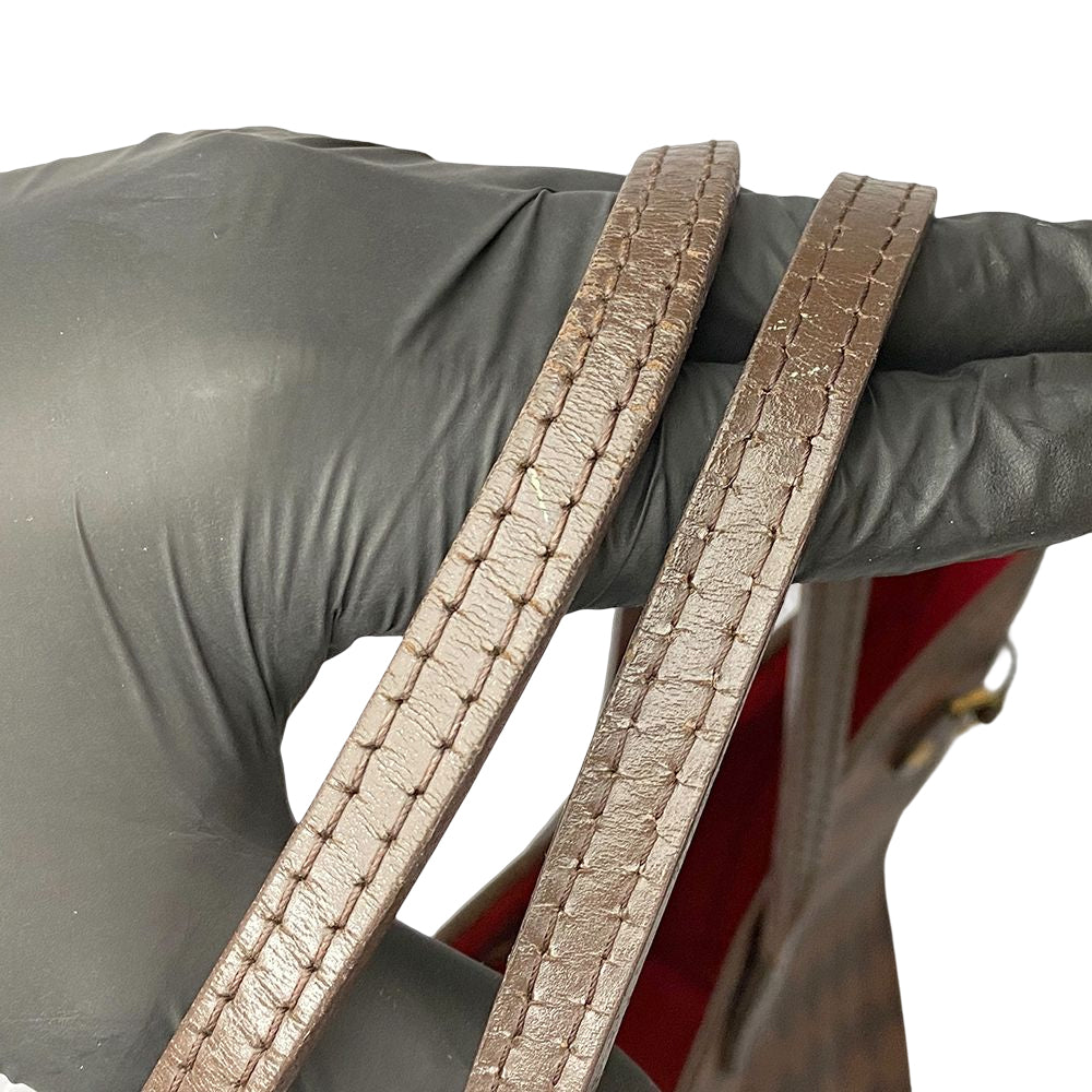 Louis Vuitton Damier Ebene Neverfull MM Tote Bag