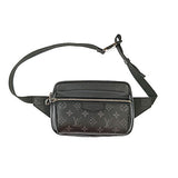 Louis Vuitton Leather Outdoor Monogram Eclipse Taiga  Waist Bum Bag