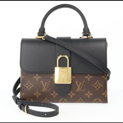 Louis Vuitton Monogram Locky BB Shoulder Bag Black